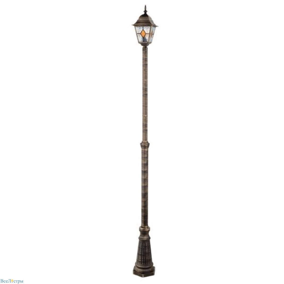 садово-парковый светильник arte lamp madrid a1542pa-1bn