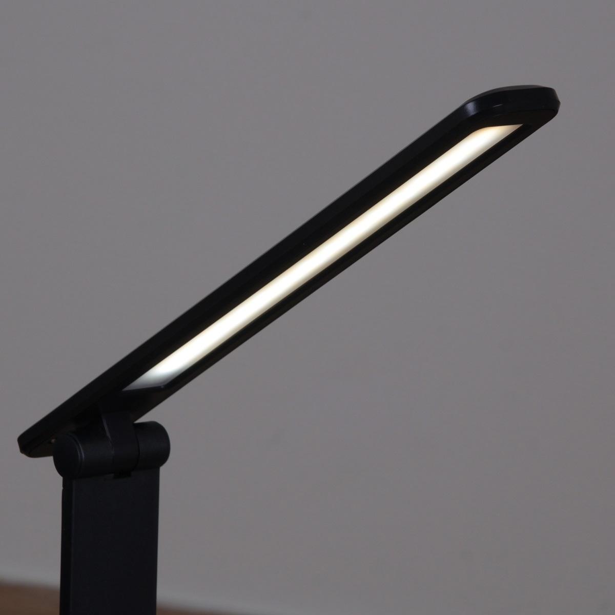 настольная светодиодная лампа reluce 00623-0.7-01 bk