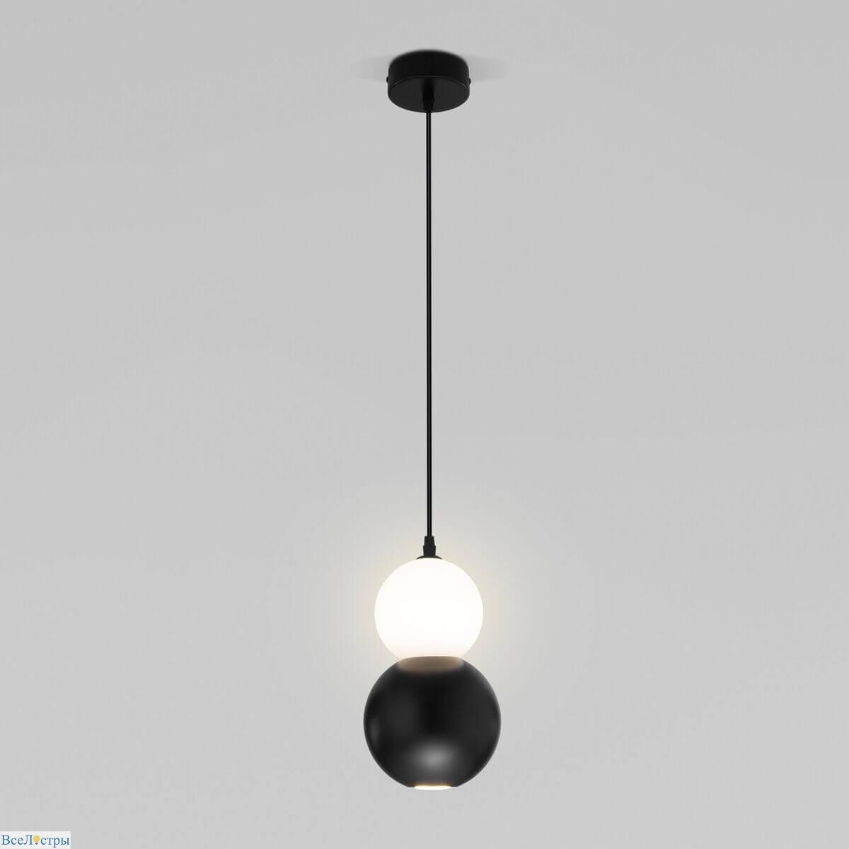 подвесной светильник eurosvet polar 50251/1 led черный