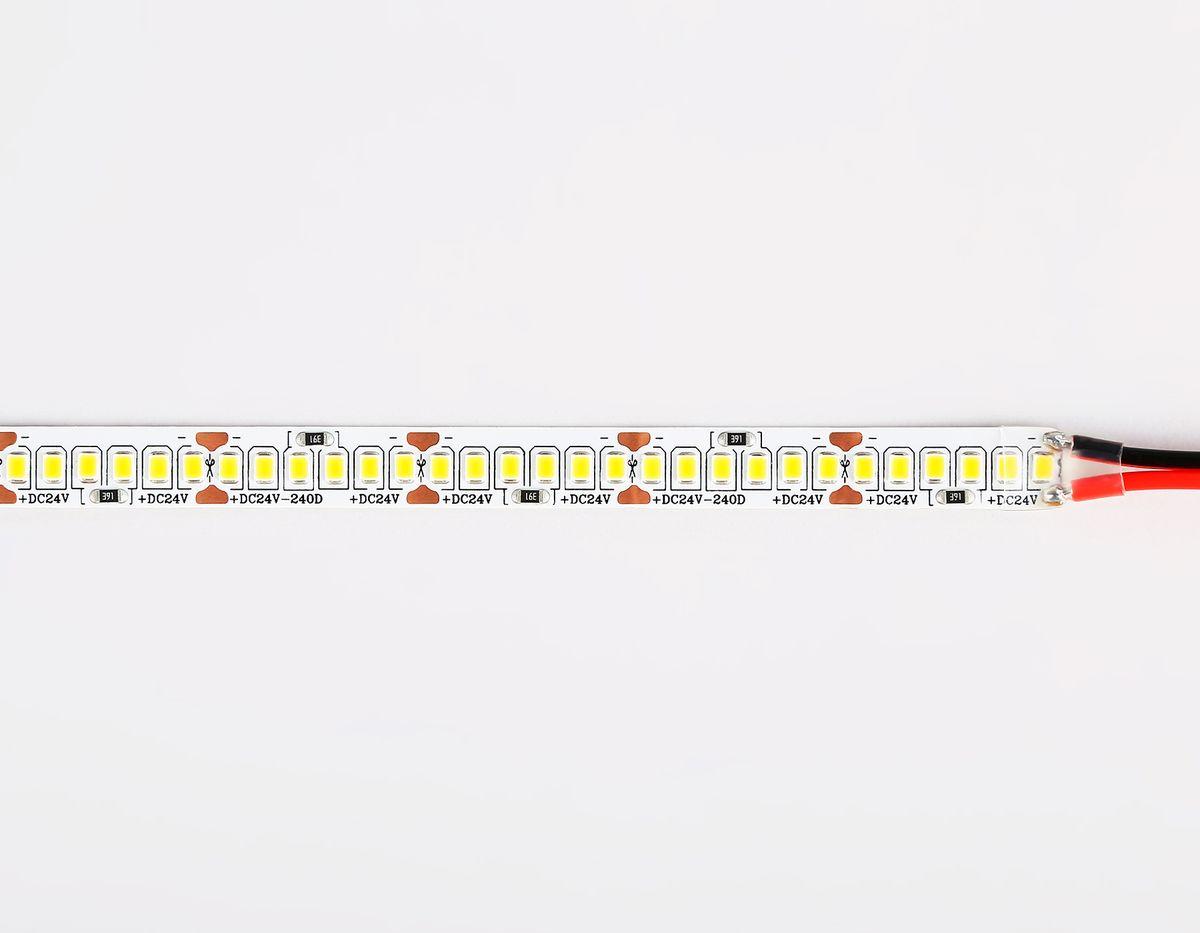 светодиодная лента ambrella light 18w/m 240led/m 2835smd дневной белый 5m gs3302