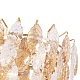 подвесная люстра crystal lux trevi sp6 brass
