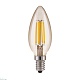 лампа светодиодная филаментная elektrostandard e14 9w 6500k прозрачная a056251