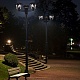 садово-парковый светильник reluce 08302-0.7-001sj 2,2m bk