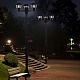садово-парковый светильник reluce 08303-0.7-001sj 2,2m bk