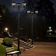садово-парковый светильник reluce 08303-0.7-001sj 2,2m bkg