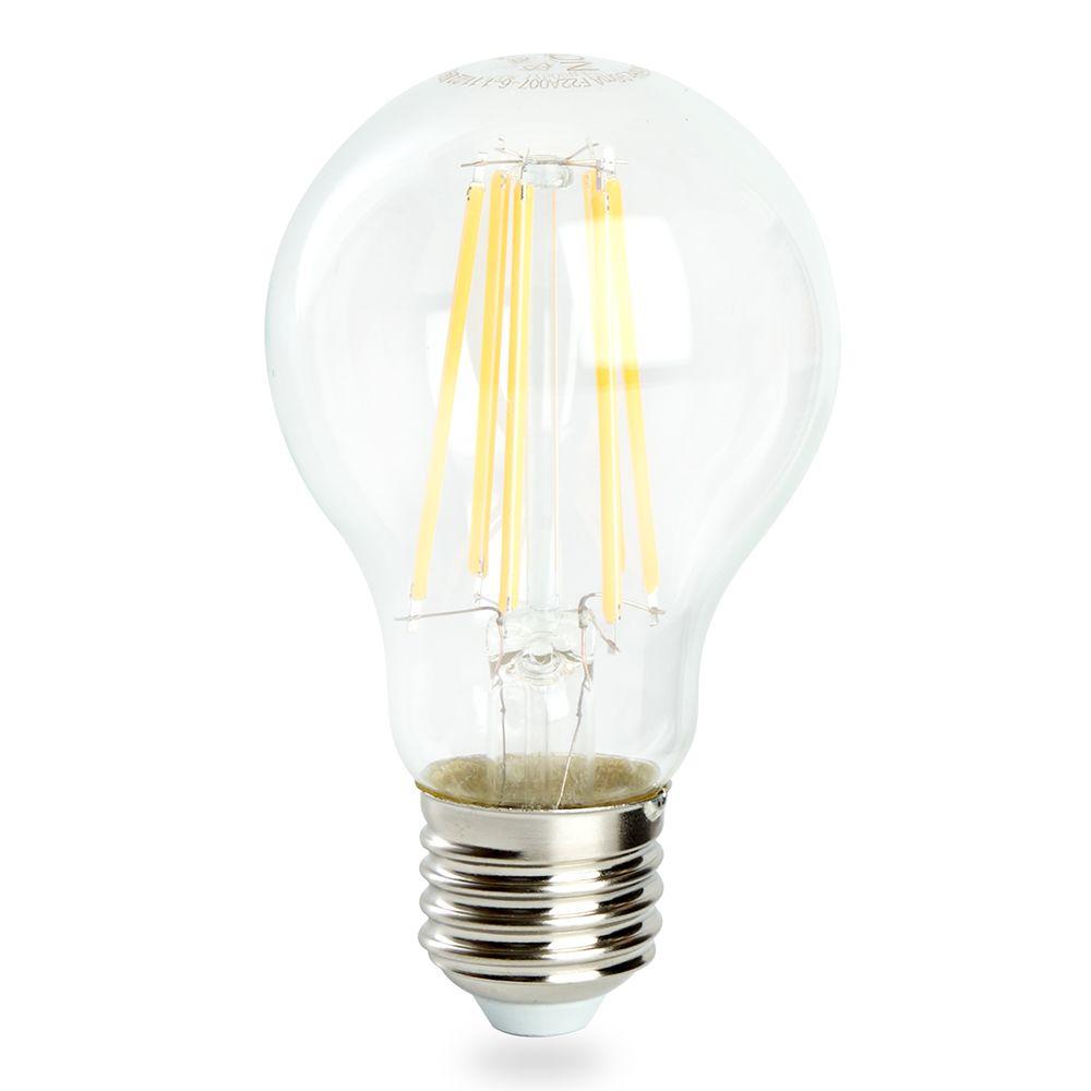 лампа светодиодная филаментная feron e27 20w 6400k прозрачная lb-620 48285