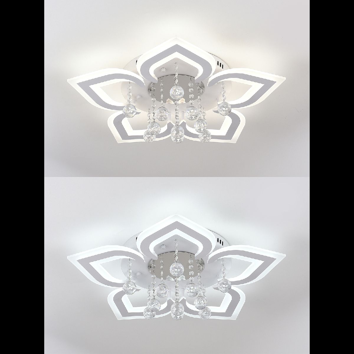 потолочная люстра natali kovaltseva cascade led lamps 81159