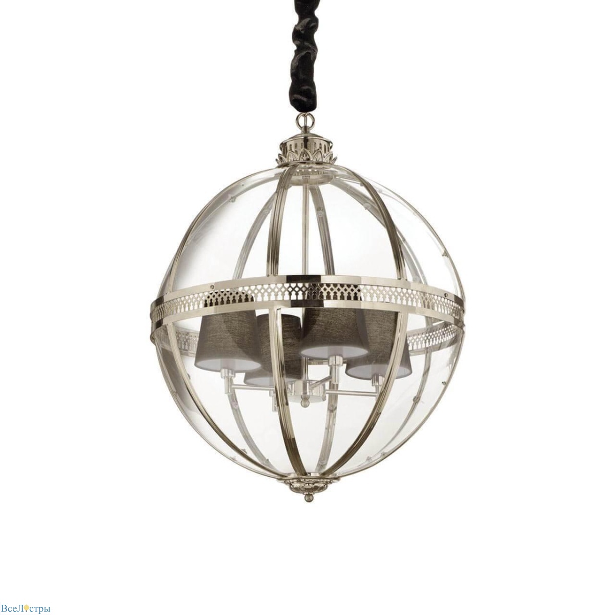 подвесной светильник ideal lux world sp4 brunito 156330