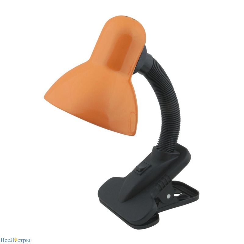 настольная лампа (02153) uniel tli-202 orange e27