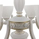 подвесная люстра arte milano 343837/6 wt+g