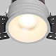 встраиваемый светильник maytoni technical mini dl059-7w4k-trs-w