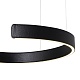 подвесной светодиодный светильник loft it ring 10025/400 black