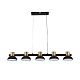 подвесной светильник indigo traforo 11059/5pl black v000184l