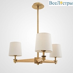 Люстра на штанге ImperiumLoft Stavra Jorgenson White/Light Wood 203578-26