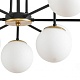 люстра на штанге lumion moderni elrona 8375/9c