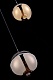 подвесной светильник jelly le7711/2s gold/black chrome