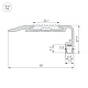 профиль arlight stair-w60-2000 anod (алюминий) 060866