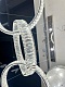 подвесной светодиодный светильник newport 8245/s 8240 chrome м0064769