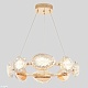 подвесная люстра crystal lux felicidad sp64w led