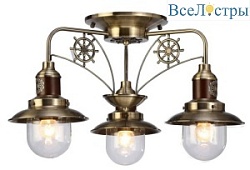 Потолочная люстра Arte Lamp Sailor A4524PL-3AB