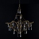 люстра lucciola 1e matt gold delight collection