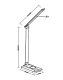 настольная лампа arte lamp william a5122lt-1bk
