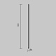 шинопровод maytoni technical busbar trunkings arity trx234-v-1b