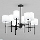 люстра на штанге eurosvet notturno 60162/8 черный smart a065663