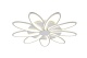 потолочная светодиодная люстра natali kovaltseva high-tech led lamps 82009