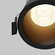 встраиваемый светильник maytoni technical dip dl118-15w-3k-b