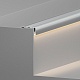 профиль arlight stair-w60-2000 anod (алюминий) 060866