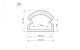 профиль arlight wph-line-1210r-2000 opal 023303