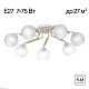 потолочная люстра citilux tika cl133170