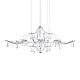 подвесная люстра loft it mira 10587/1000 silver asfour
