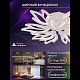 потолочная люстра natali kovaltseva rif led lamps 81118/7c