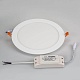 встраиваемый светодиодный светильник arlight dl-225m-21w warm white 020119