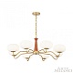 подвесная люстра arte milano napoli 310166/d900/8 bs/wd
