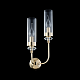 бра crystal lux secret ap2 gold