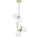 подвесная люстра lumina deco bonio ldp 7031-6 md