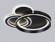 потолочная люстра ambrella light acrylica disk fa8515