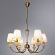 подвесная люстра arte lamp gracie a7301lm-6pb