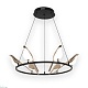 подвесная светодиодная люстра kink light арси 08446-6a,33
