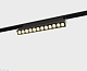 трековый магнитный светильник italline atom it012-5023 black 3000k