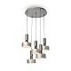 подвесная люстра maytoni void mod030pl-05gr