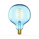 лампа светодиодная диммируемая филаментная gauss e27 5w 1800k синяя 1013802105