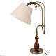 настольная лампа loft it elaine 10569t dark wood