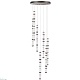 каскадная люстра odeon light l-vision collier 5456/210l