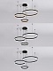подвесной светильник natali kovaltseva oreol led lamps 81478