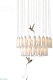 подвесная люстра mizi'en polly mz121830-32-490