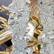 люстра на штанге freya mineral fr1010cl-06g